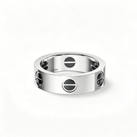 [Luxora]LOVE RING 5.5MM NO DIAMONDS  CERAMIC