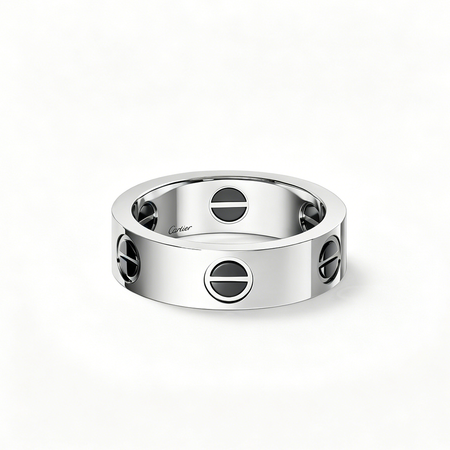 [Luxora]LOVE RING 5.5MM NO DIAMONDS  CERAMIC