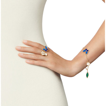 [Luxora]LUCKY SPRING BUTTERFLY 5 MOTIF BRACELET