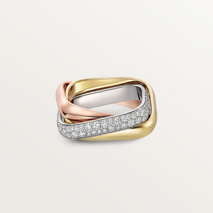 [Luxora] TRINITY 3.5MM CUSHION RING COLLECTION