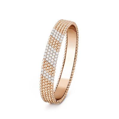 [Luxora]  FIVE-ROW DIAMOND BRACELET