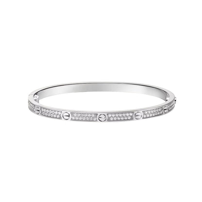 [Luxora]LOVE BRACELET 3.65MM DIAMOND-PAVED