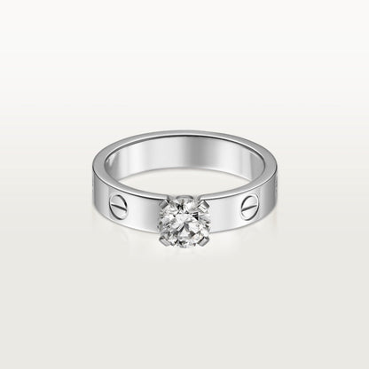 [Luxora]LOVE RING 3.6MM 1 BIG DIAMOND