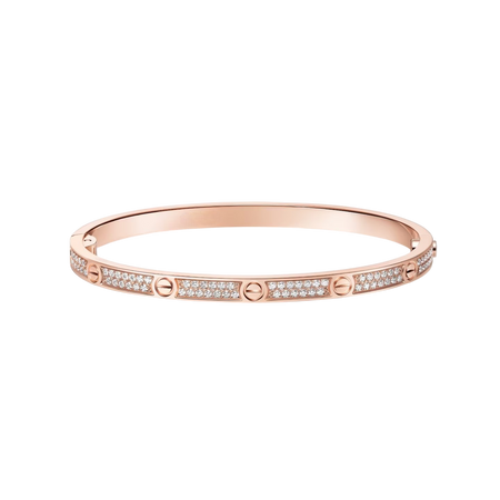 [Luxora]LOVE BRACELET 3.65MM DIAMOND-PAVED