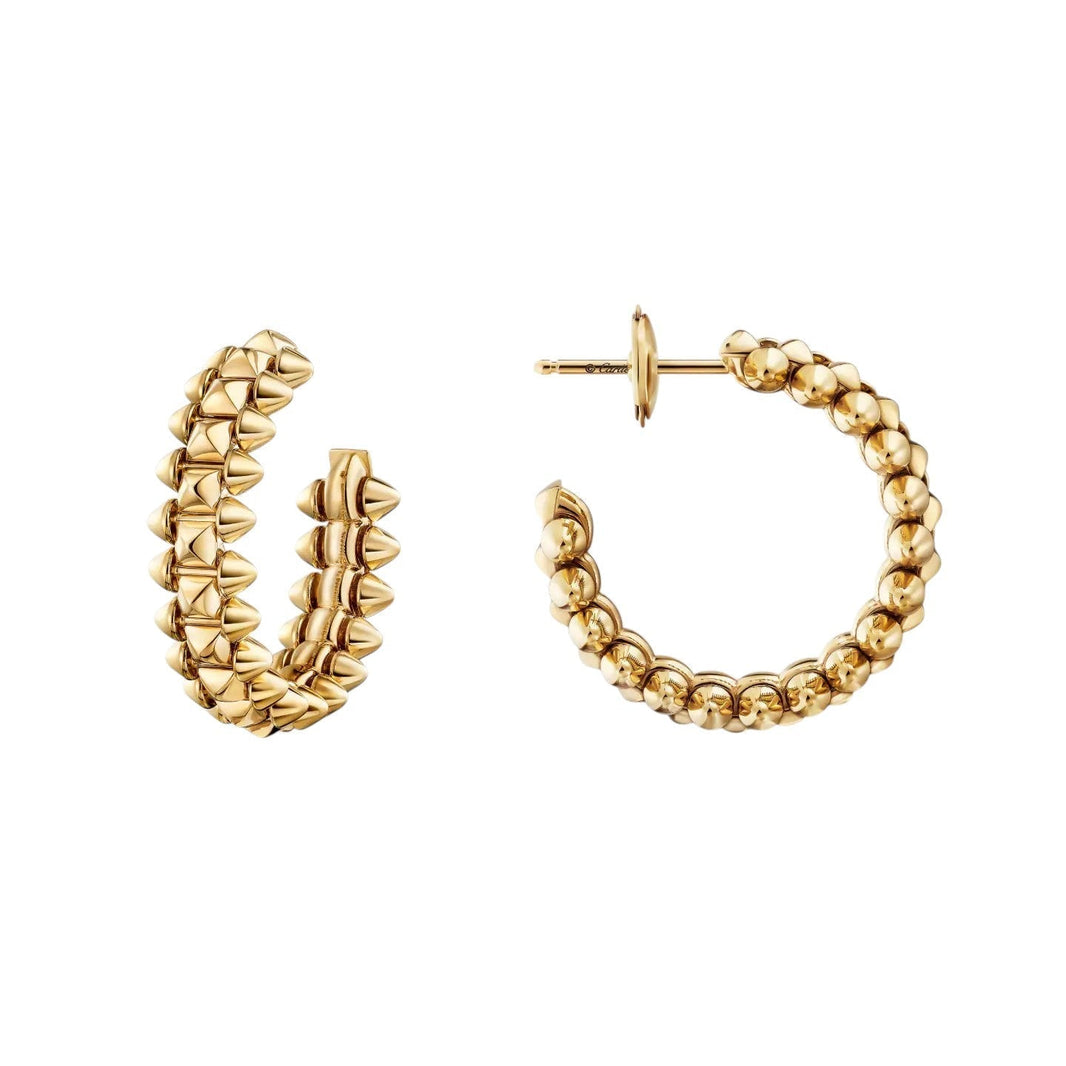 [Luxora]CLASH SMALL HOOP EARRINGS