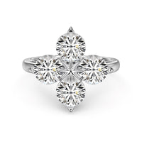 [Luxora]Four-Leaf Clover Eight-Pointed Star Ring