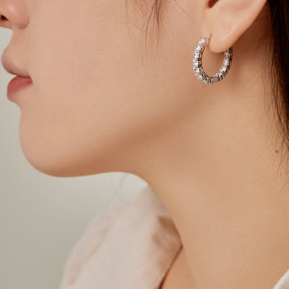 [Luxora]Unique Round Cut Daily Earrings