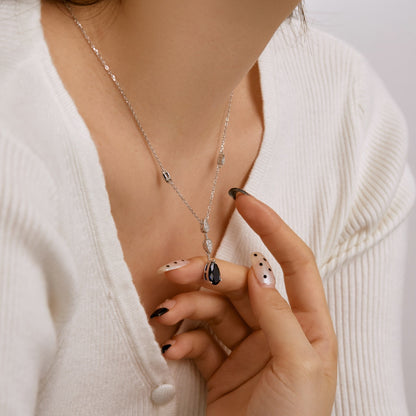 [Luxora]Dazzling Pear Cut Necklace