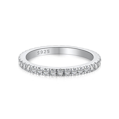 [Luxora]Delicate Sparkling Round Cut Daily Ring