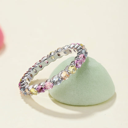 [Luxora]Dazzling Resplendent Round Cut Party Ring