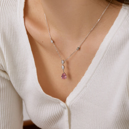 [Luxora]Dazzling Pear Cut Necklace