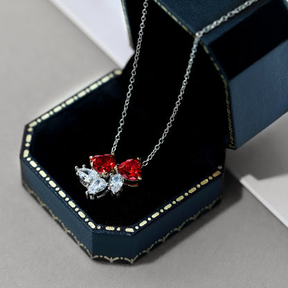 [Luxora]Dainty Red Heart Necklace