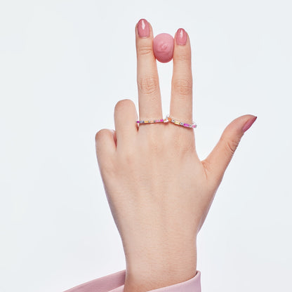 [Luxora]Exquisite Multicolored Emerald Cut Daily Ring