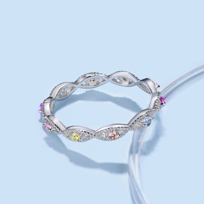 [Luxora]Elegant Energetic Round Cut Daily Ring
