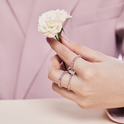 [Luxora]Elegant Energetic Round Cut Daily Ring
