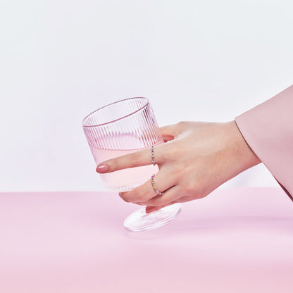 [Luxora]Elegant Energetic Round Cut Daily Ring