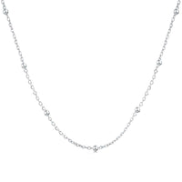 [Luxora]Small Bead Clavicle Chain Simple Necklace