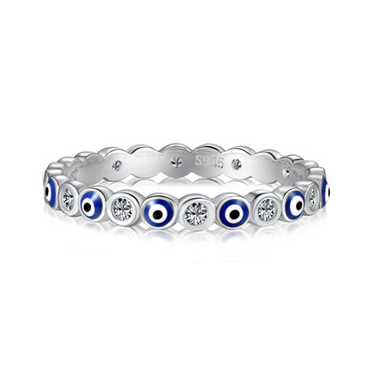 [Luxora]Sparkling Vibrant Round Shape Daily Ring