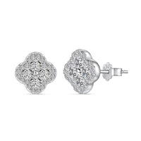 [Luxora]Four-Leaf Clover Flower Shaped Earrings