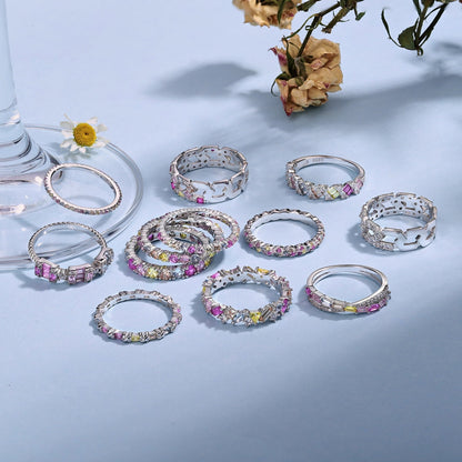 [Luxora]Elegant Vivid Round Cut Daily Ring
