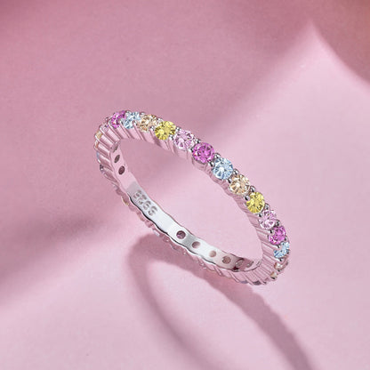 [Luxora]Elegant Vivid Round Cut Daily Ring