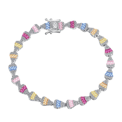 [Luxora]Radiant Water Drop Shape Daily Bracelet