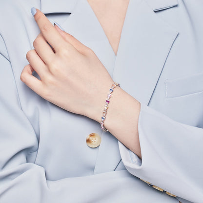 [Luxora]Radiant Water Drop Shape Daily Bracelet