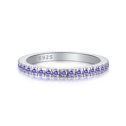 [Luxora]Delicate Sparkling Round Cut Daily Ring