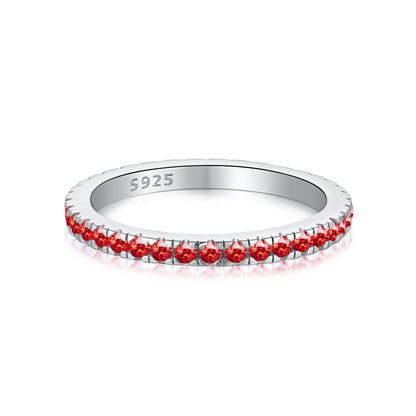 [Luxora]Delicate Sparkling Round Cut Daily Ring