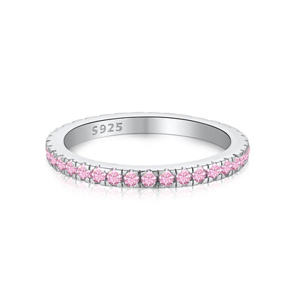 [Luxora]Delicate Sparkling Round Cut Daily Ring