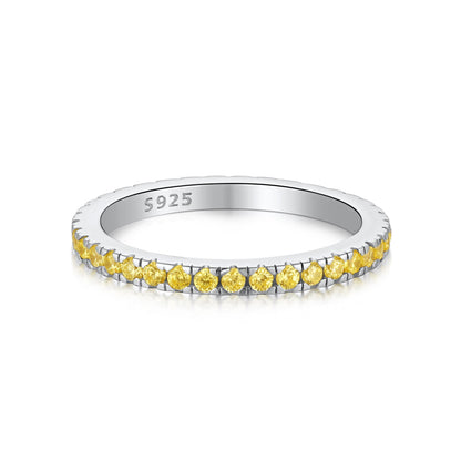 [Luxora]Delicate Sparkling Round Cut Daily Ring