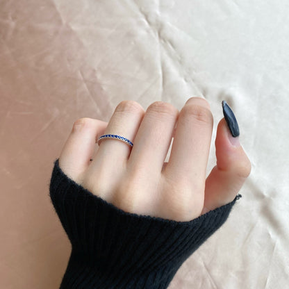 [Luxora]Delicate Sparkling Round Cut Daily Ring
