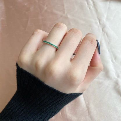 [Luxora]Delicate Sparkling Round Cut Daily Ring