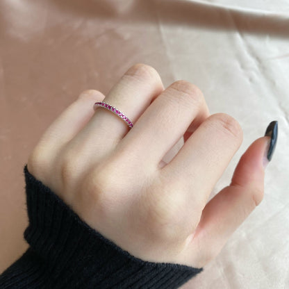 [Luxora]Delicate Sparkling Round Cut Daily Ring