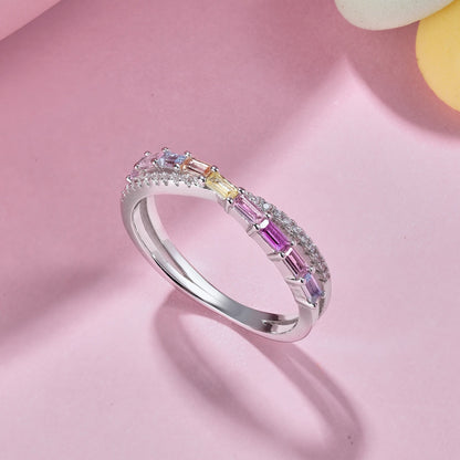 [Luxora]Energetic Elegant Radiant Cut Party Ring
