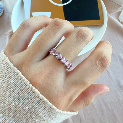 [Luxora]0.25 Carat Radiant Romance Heart Cut Lover Ring