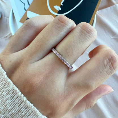 [Luxora]Delicate Sparkling Round Cut Daily Ring