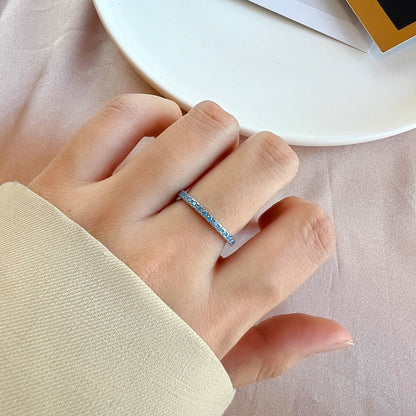 [Luxora]Delicate Sparkling Round Cut Daily Ring
