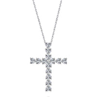 [Luxora]Radiant Cross Shape Necklace