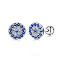 [Luxora]Devil's Eye Ear Bone Nail Earrings