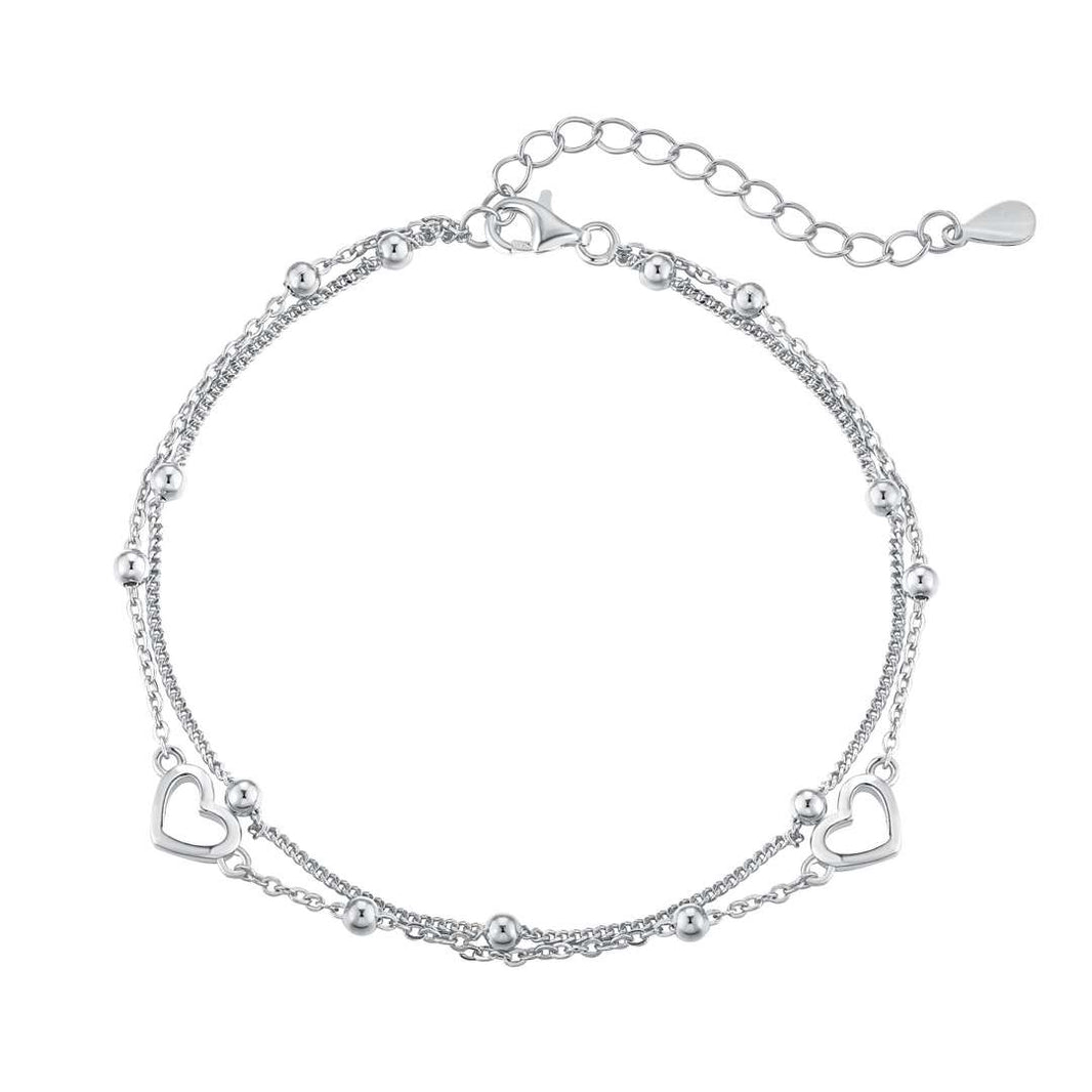 [Luxora]Dainty Double Layer Love Heart Bracelet