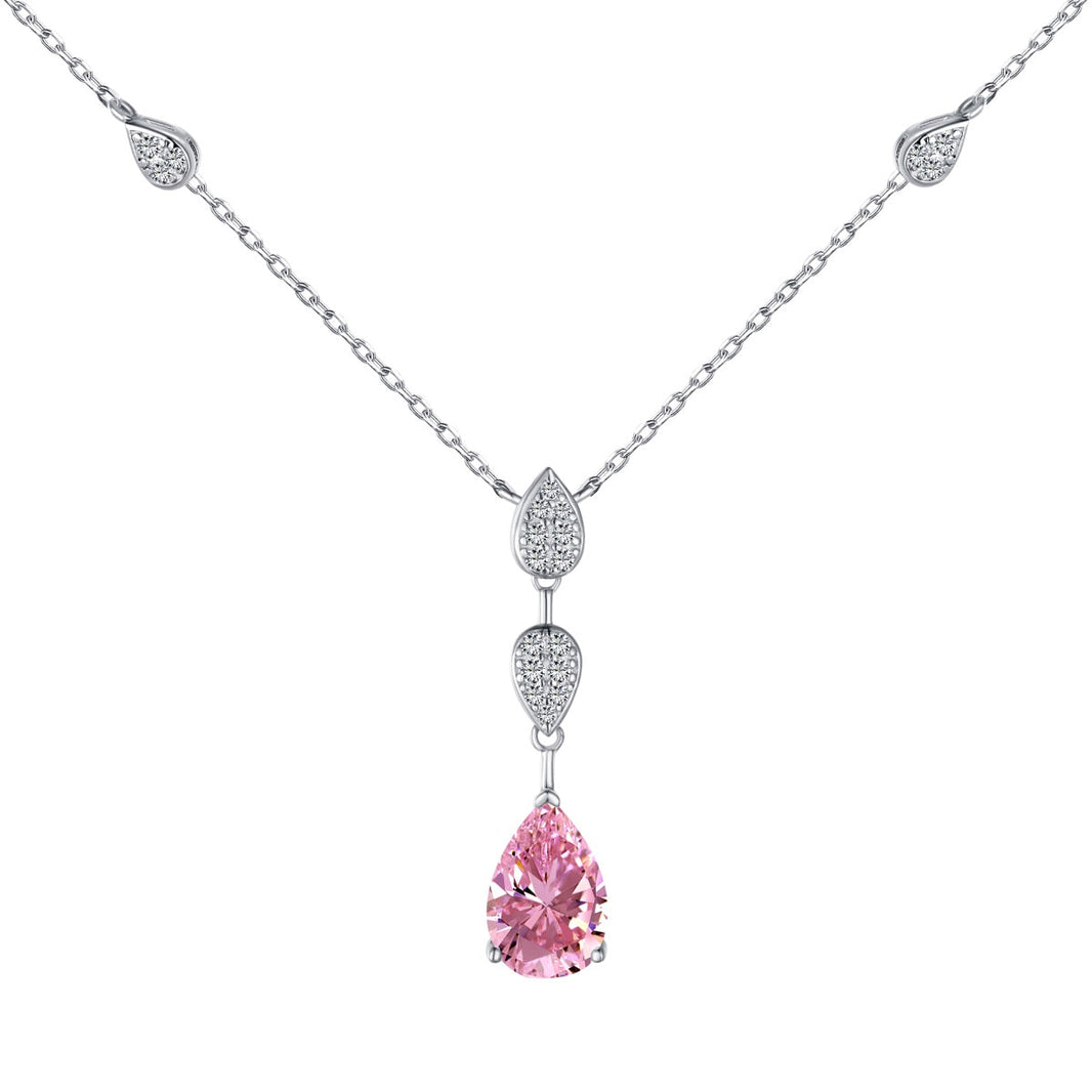 [Luxora]Dazzling Pear Cut Necklace