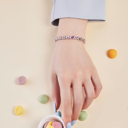 [Luxora]Dazzling Unique Multi Shape Daily Bracelet