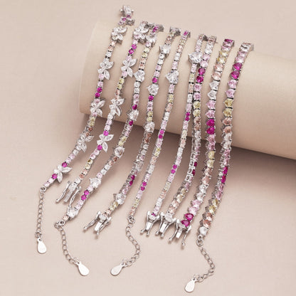 [Luxora]Delicate Colorful Emerald Cut Party Bracelet
