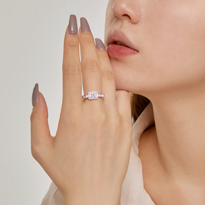 [Luxora]Exquisite Colorful Radiant Cut Party Ring