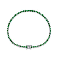 [Luxora]Dazzling Colorful Round Cut Daily Bracelet