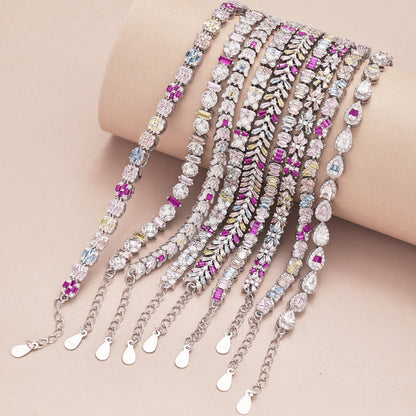 [Luxora]Dainty Radiant Emerald Cut Daily Bracelet