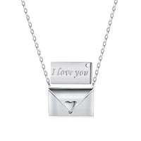 [Luxora]Envelope Heart Shape Mother's Day Necklace