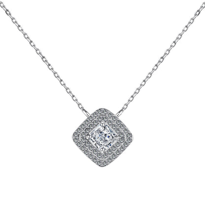 [Luxora]Sparkling Asscher Cut Necklace
