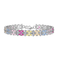 [Luxora]Delicate Colorful Multi Cut Party Bracelet